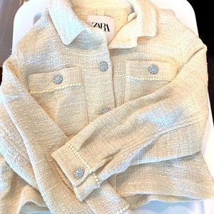 Zara tweed jacket
